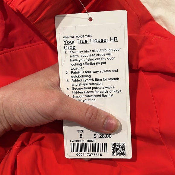 Lululemon trouser crop pants - Picture 3 of 4